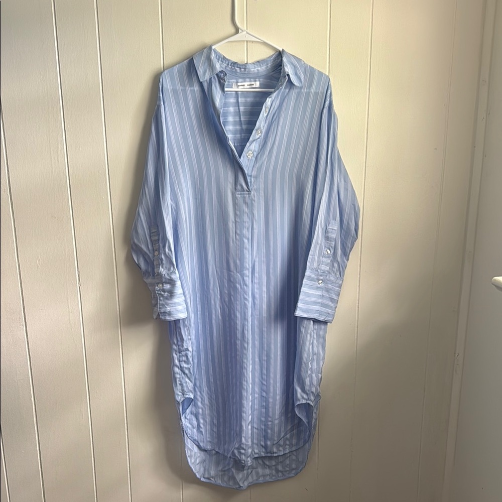 SAMSOE SAMSOE
Stripe Print Long Sleeve Amy Shirt Dress Sz XS/S